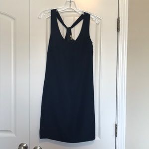 JCrew Navy Sleeveless Sheath Dress